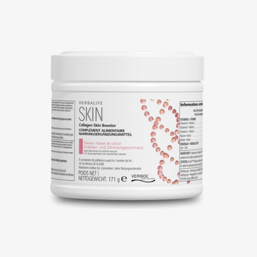 Collageen Skin Booster Aardbei - en citroensmaak 171 g