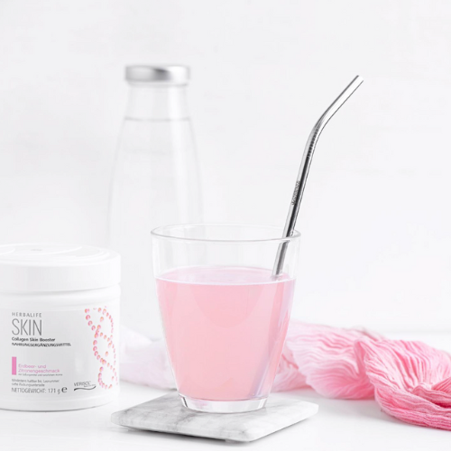 Collageen Skin Booster Aardbei - en citroensmaak 171 g