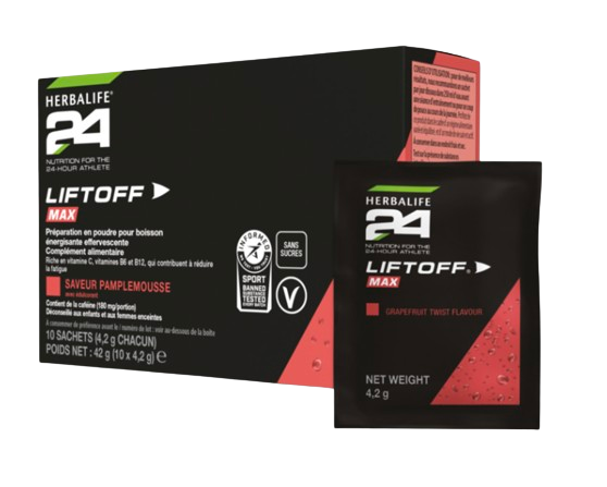 LiftOff Max Grapefruit flavor 10 sachets of 4.2 g