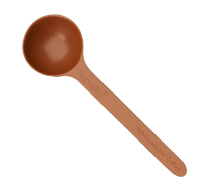 High Protein Iced Coffee with a new sustainable spoon