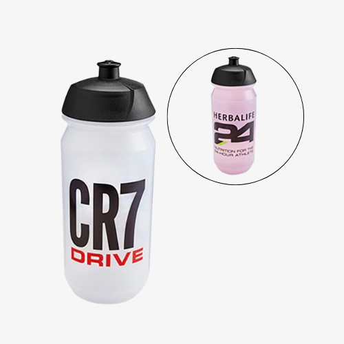 CR7 Drive Water Bottle Transparent 550 mL